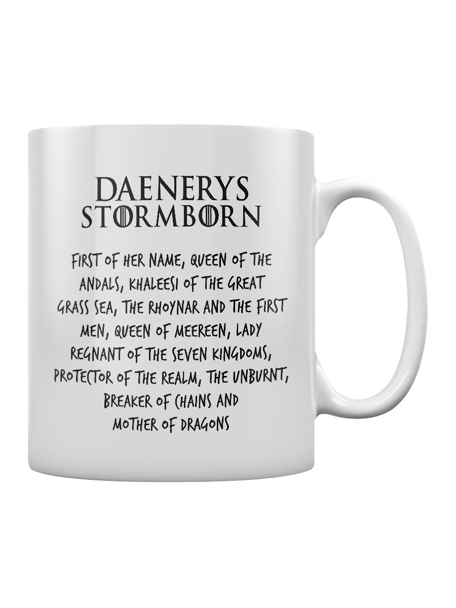 Game of Thrones inspired Khaleesi Mug 