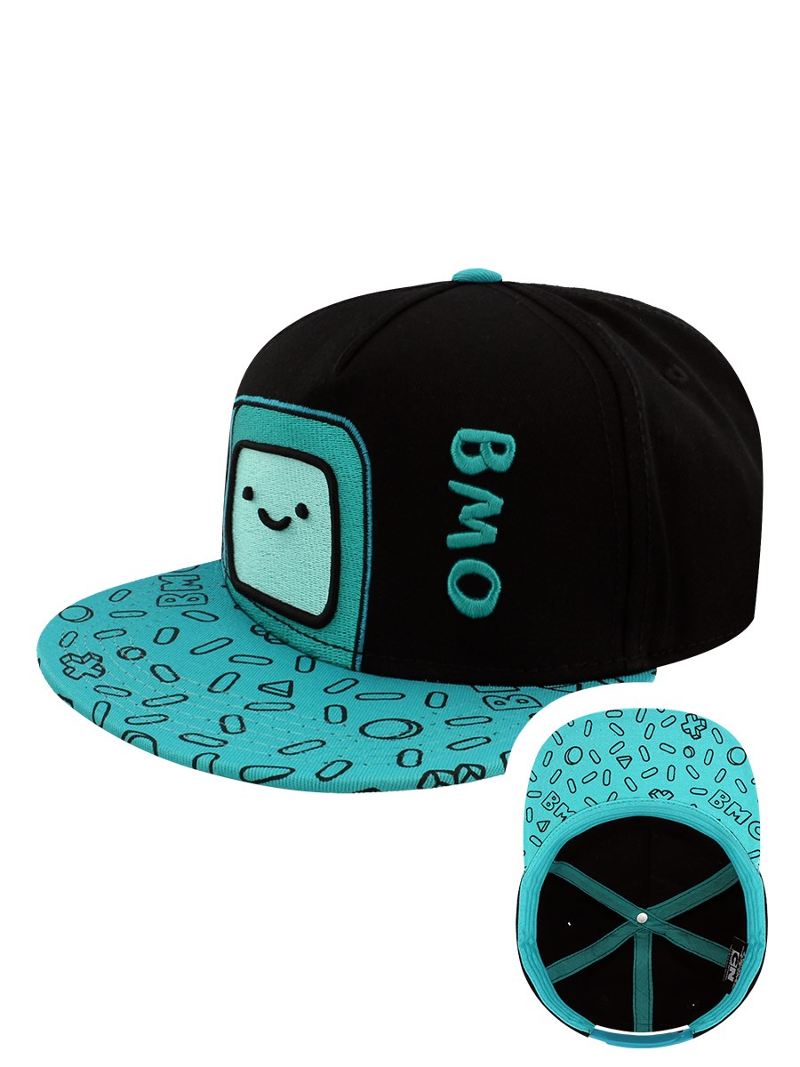 Snapback Baseball Cap Adventure Time Beemo Video Game Console Face 