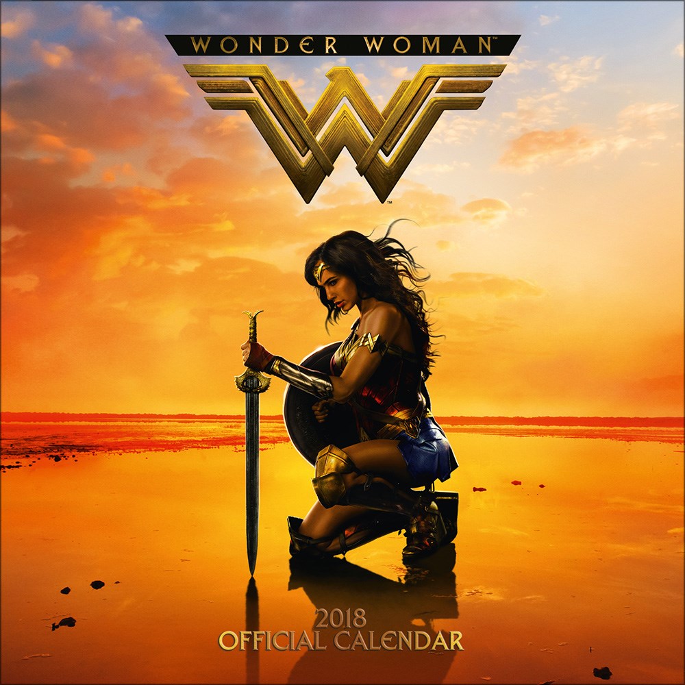 Wonder Woman Movie 2018 Calendar 