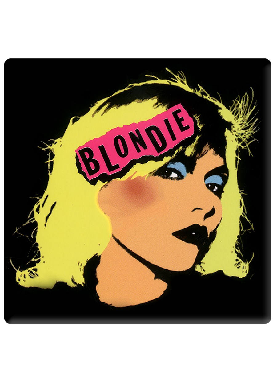 Blondie Debbie Harry pop art  logo  fridge magnet 