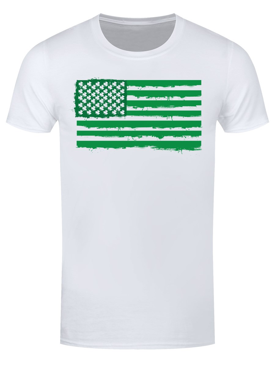 The United States Of Irish Men's White T-Shirt - Buy Online at ...