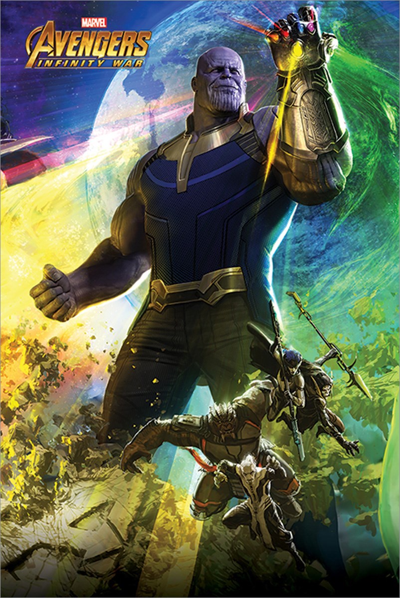 Avengers Infinity War Thanos Maxi Poster - Buy Online at 