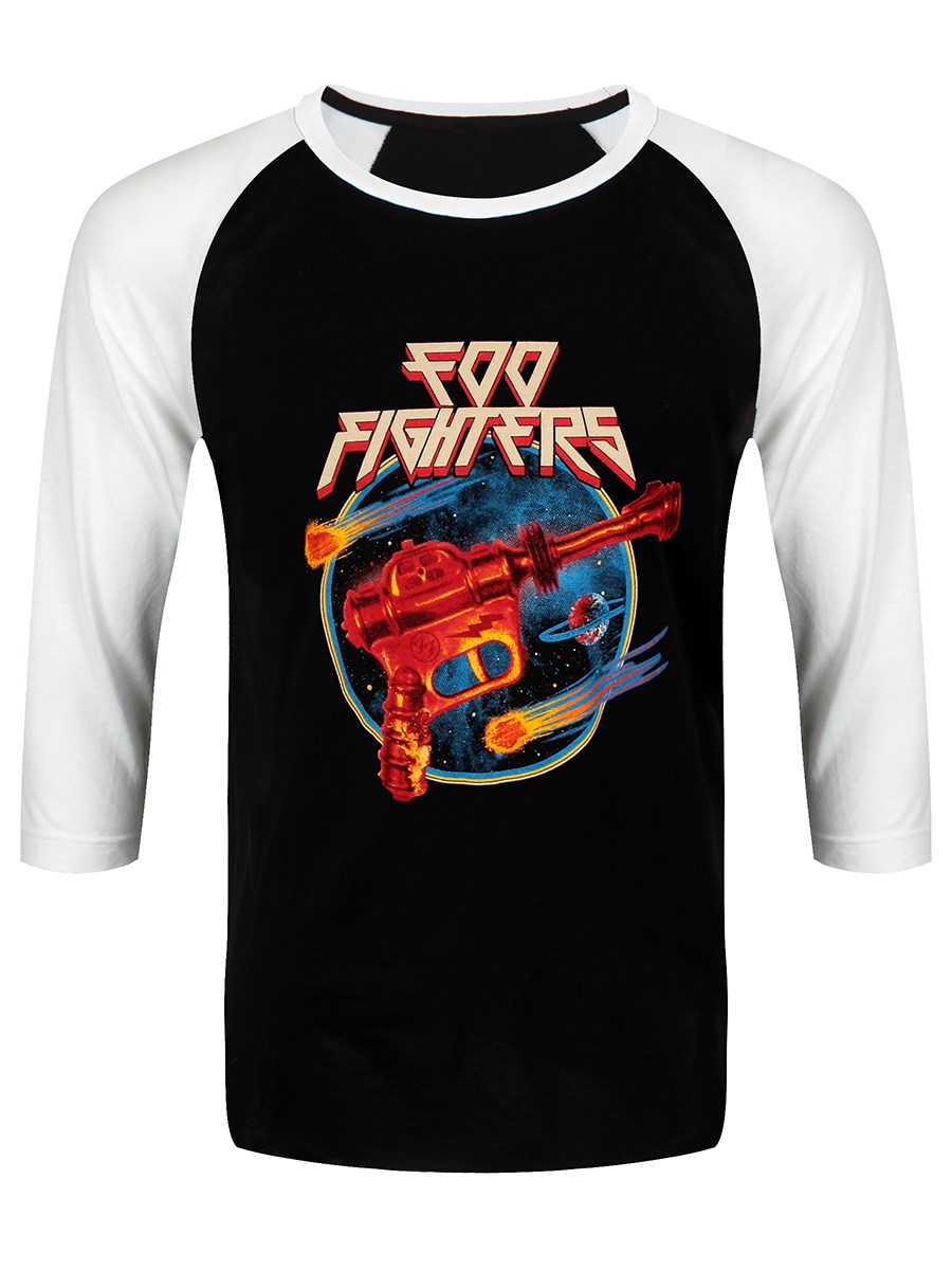 Foo Fighters Ray Gun Men S Raglan T Shirt Buy Online At Grindstore Com