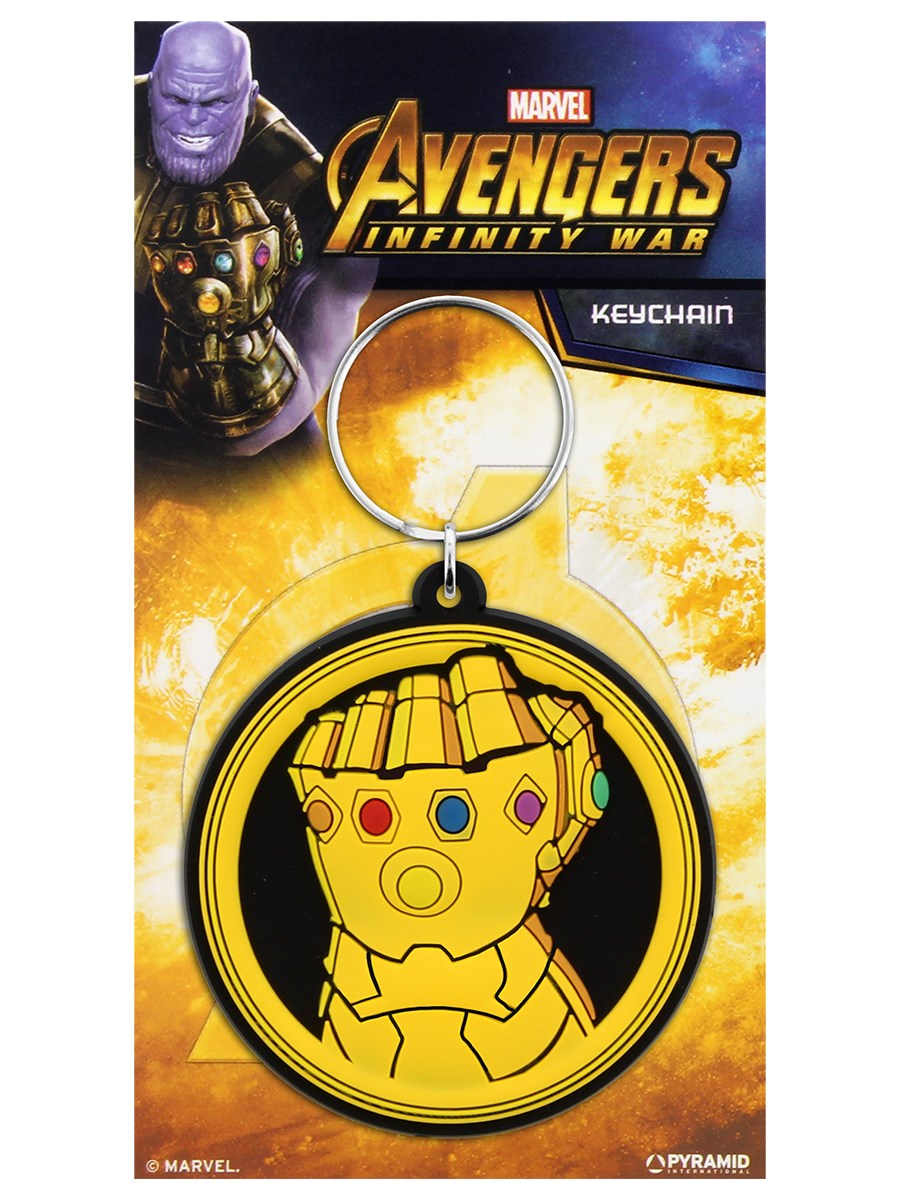 Visiter la boutique MarvelMarvel Avengers Endgame Thanos Infinity Gauntlet Rainbow Keychain 