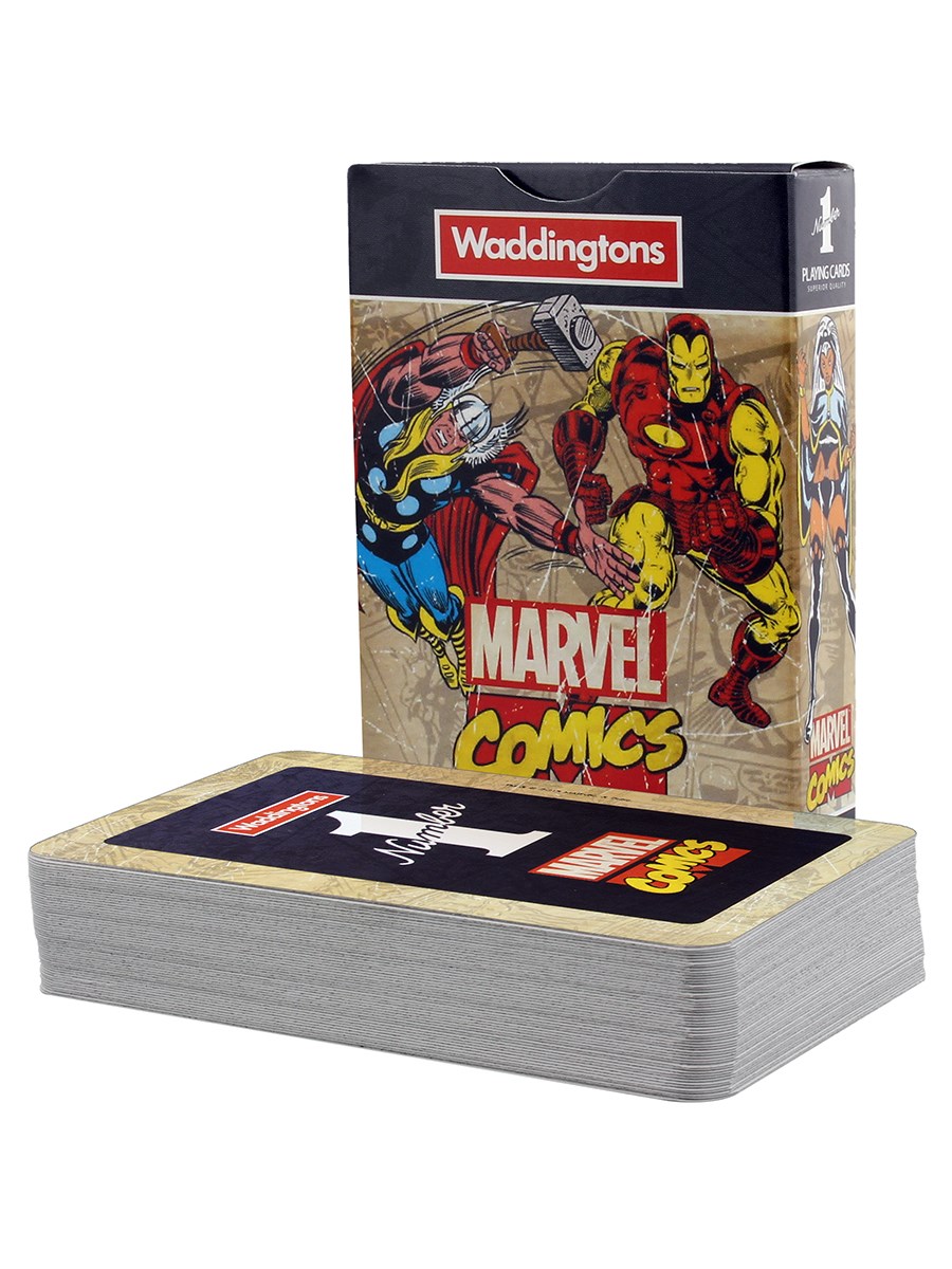 MARVEL COMICS RETRO PLAYING POKER CARDS NEW IN PACKET 