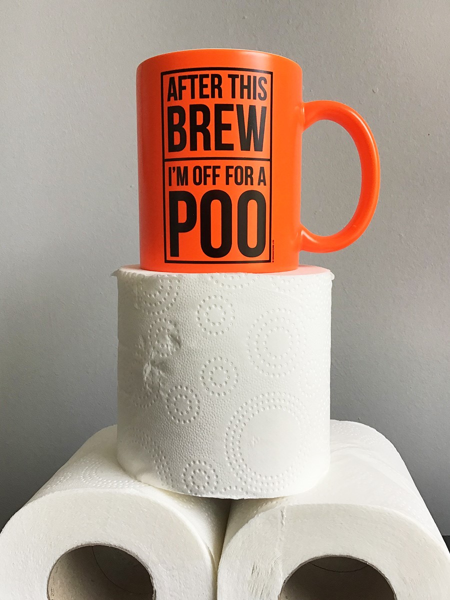 HUMOUR MUG After this brew I'm off for my morning poo CUP GIFT FUNNY 