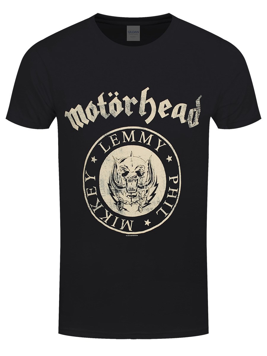 Motorhead Undercover Seal Newsprint Men's Black T-Shirt - Buy Online at ...