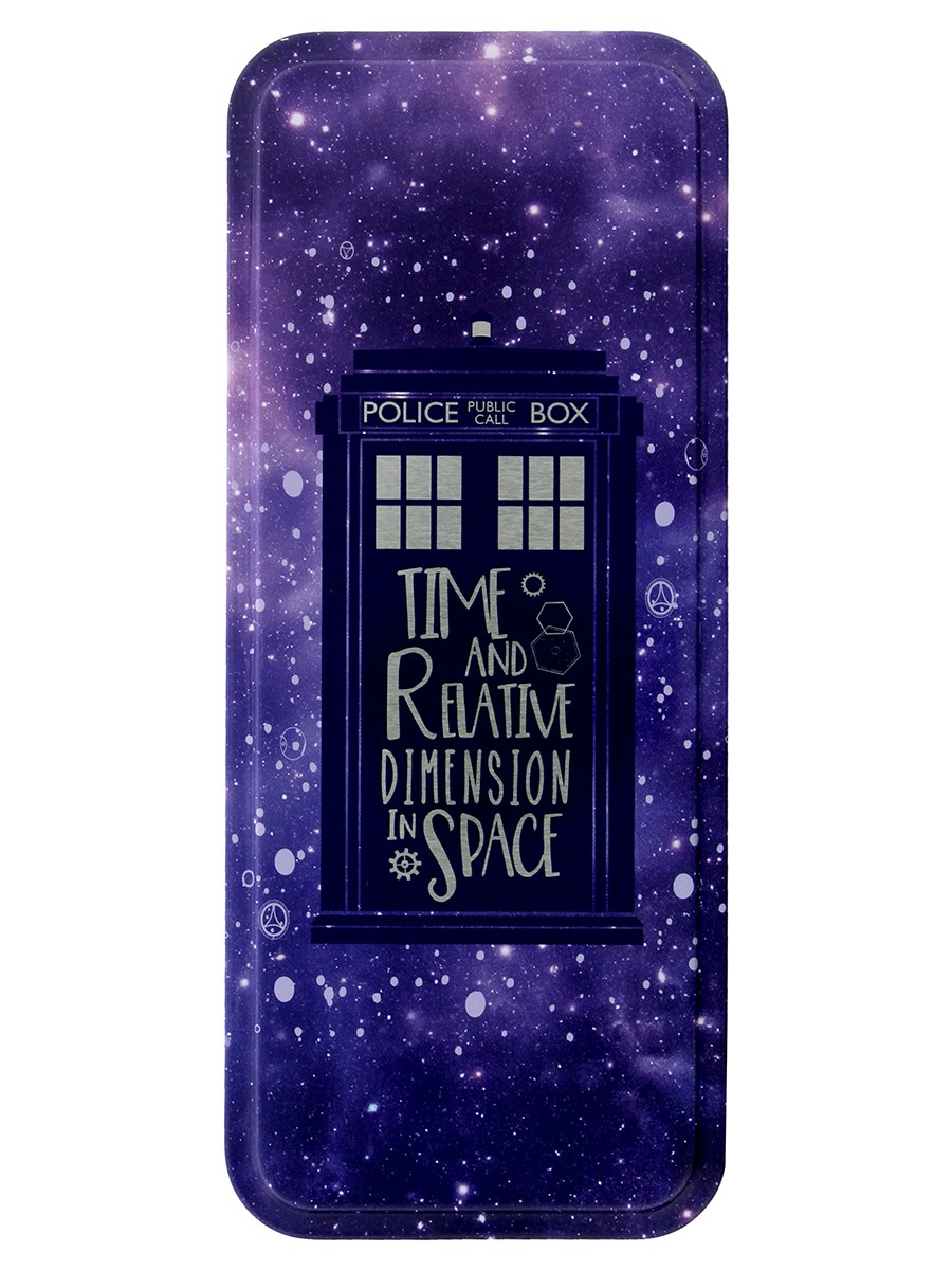 Doctor Who Federmäppchen Dr Who Galaxy Bleistift Zinn 8 x 19 cm 