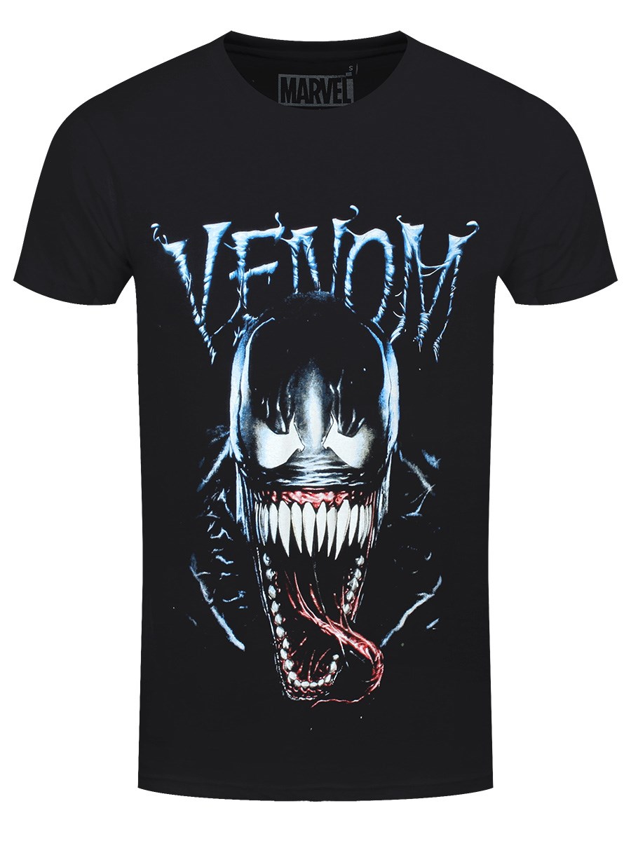 Marvel Dark Venom Men's Black TShirt Buy Online at