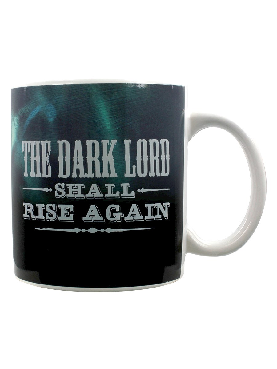 New Harry Potter Dark Lord Shall Rise Again Heat Reveal Mug Dark Mark Official 
