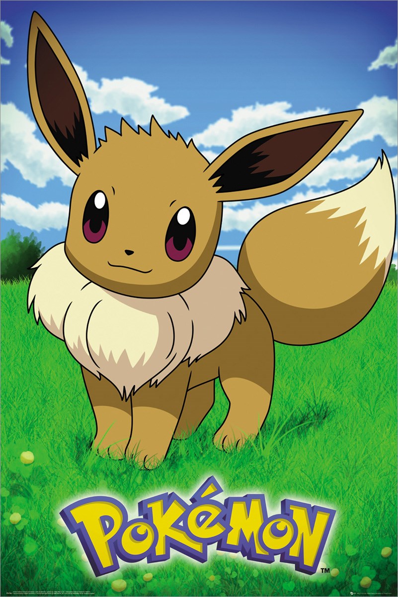 Pokemon Eevee  Poster Buy Online at Grindstore com