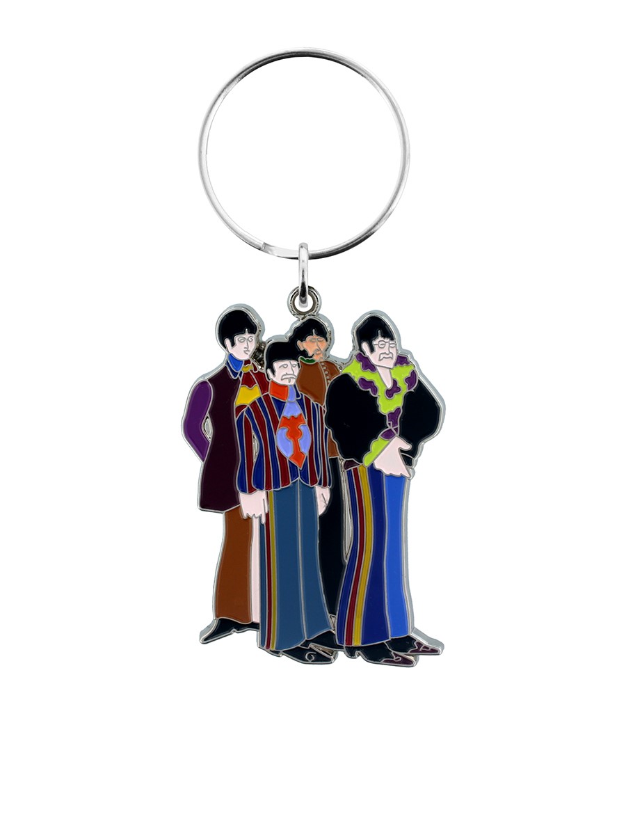The Beatles Keyring Keychain Yellow Submarine band logo new Official