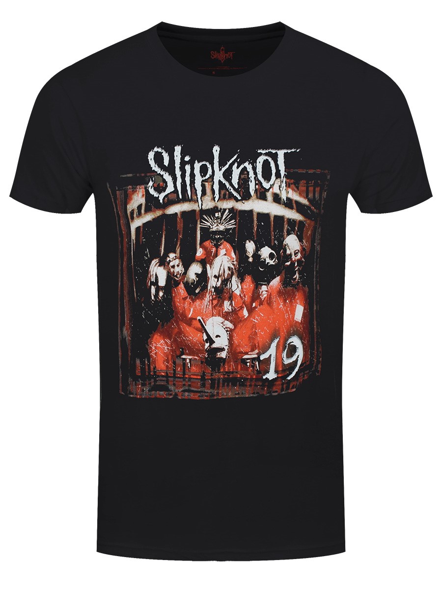 SLIPKNOT Debut Album 19 Years Backprint Mens T Shirt Unisex Tee Official Merch 