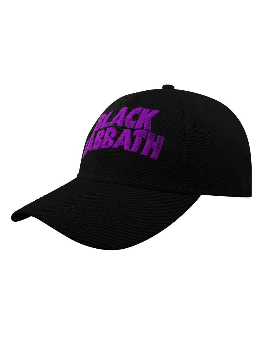 NEW & OFFICIAL! Black Sabbath 'Logo & Devil' Baseball Cap 