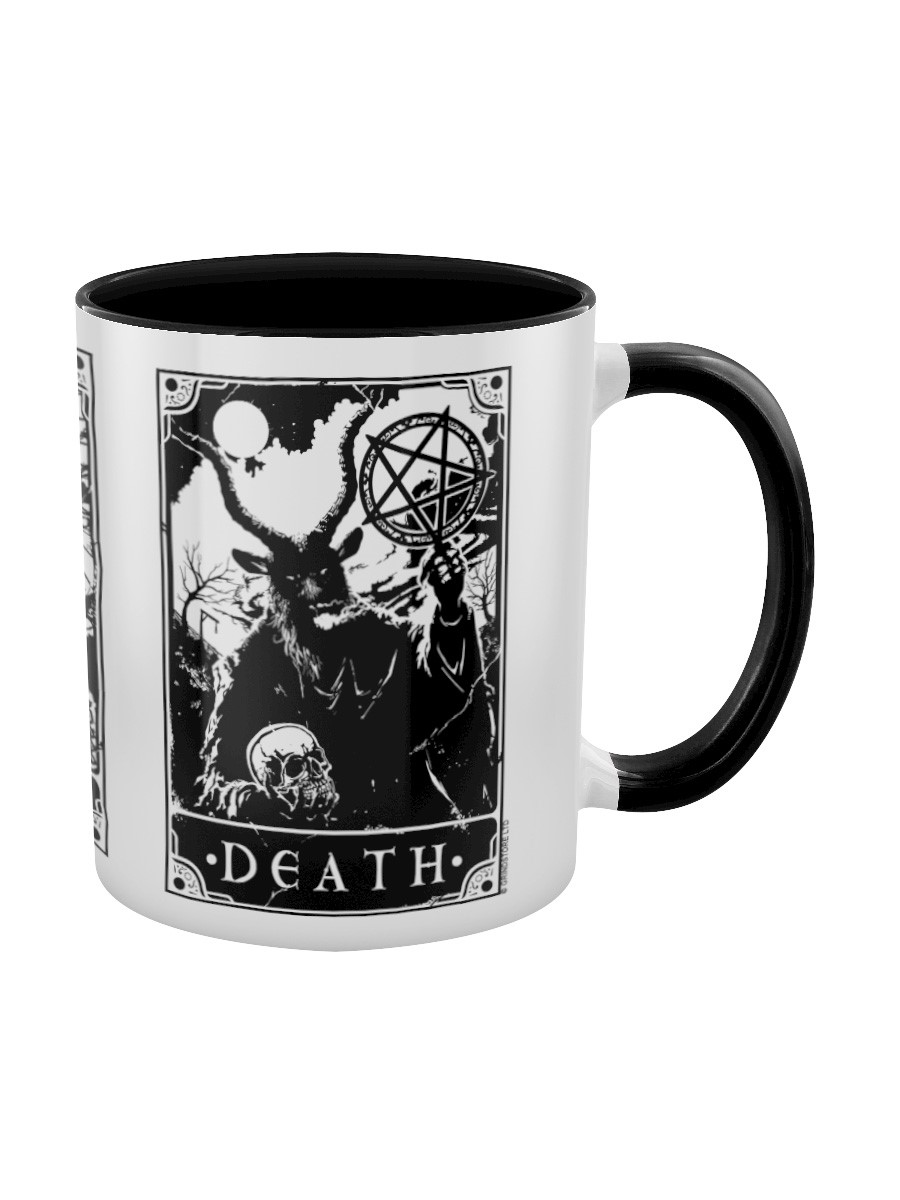 The Lovers & Death Black Inner 2-Tone The Devil Deadly Tarot Mug 