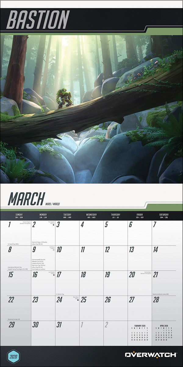 Overwatch 2020 Square Wall Calendar - Buy Online at Grindstore.com