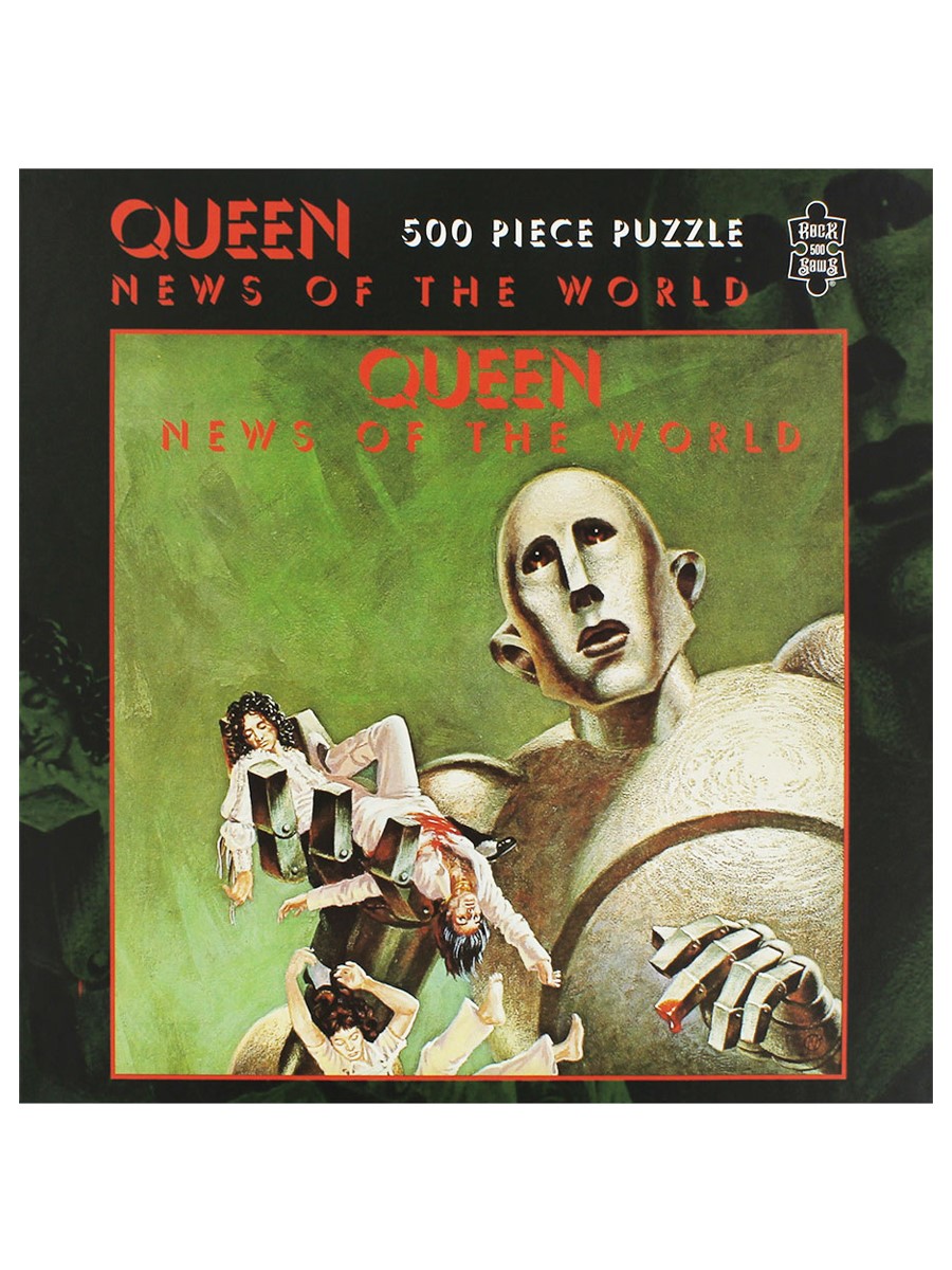 NEW Queen 'News Of The World' 500 Piece Jigsaw Puzzle 
